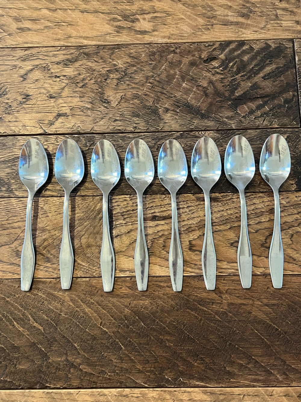 Newburyport Stainless Soup Spoons (8) by WALLACE